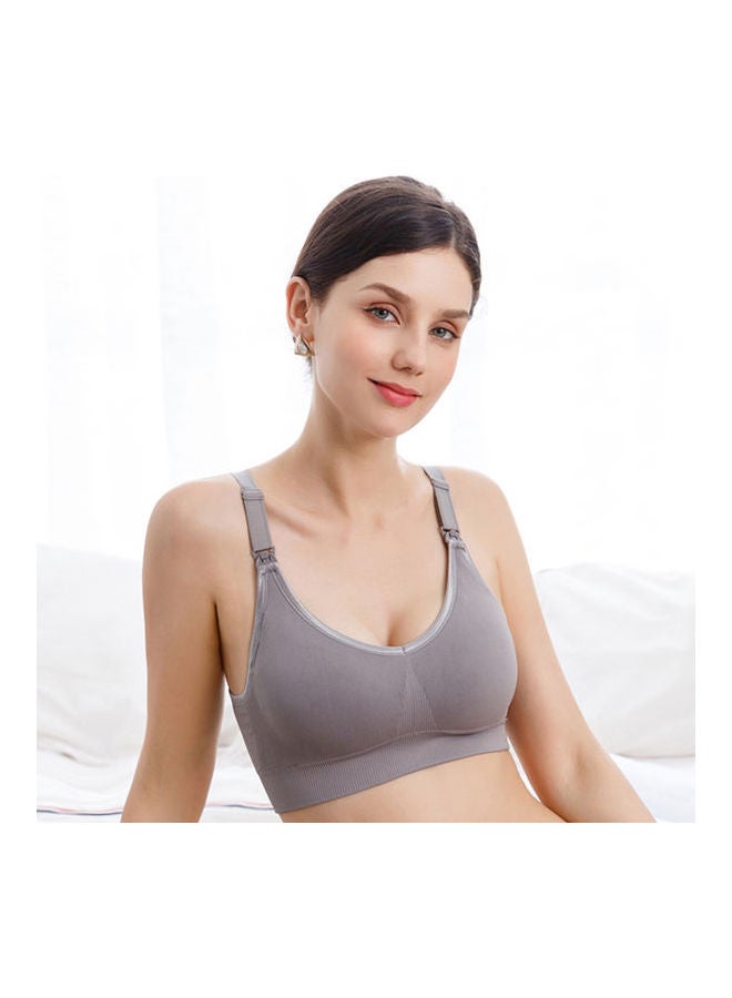 Generic - Maternity Nursing Bra Grey - Image 1