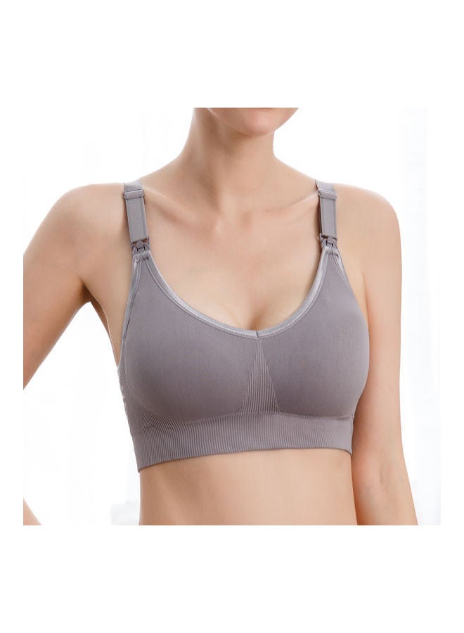 Generic - Maternity Nursing Bra Grey - Image 1