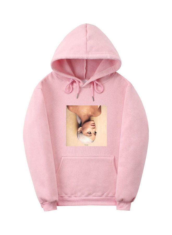 Ariana Grande Hoodie Pink/Beige/Yellow - Image 1