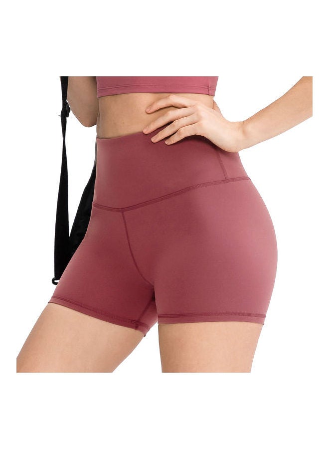 Solid Shorts Pink  - Image 2