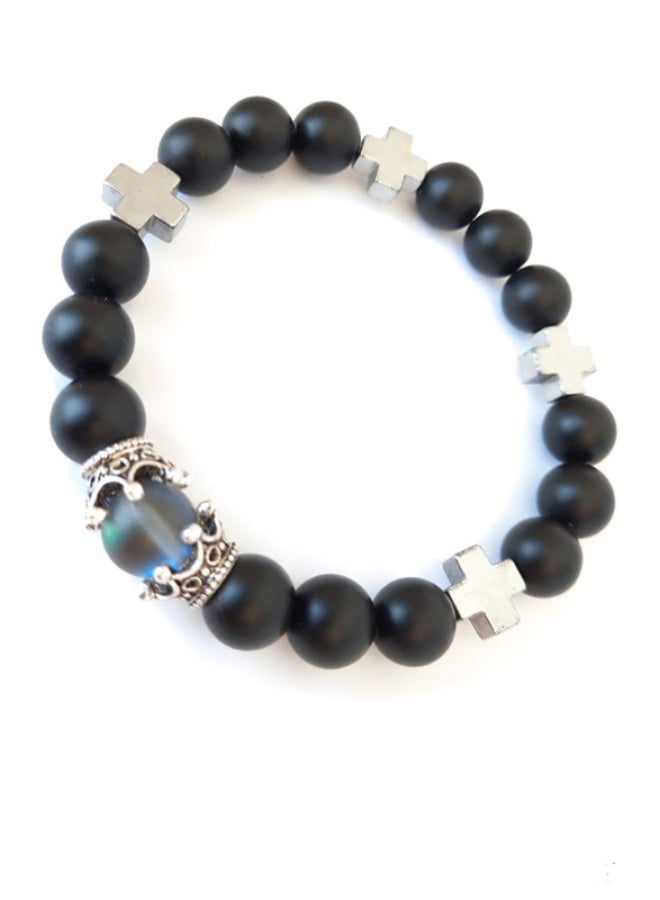 Miracle Empire Matte Onyx, Hemitate, Crowns Bracelet - Image 2