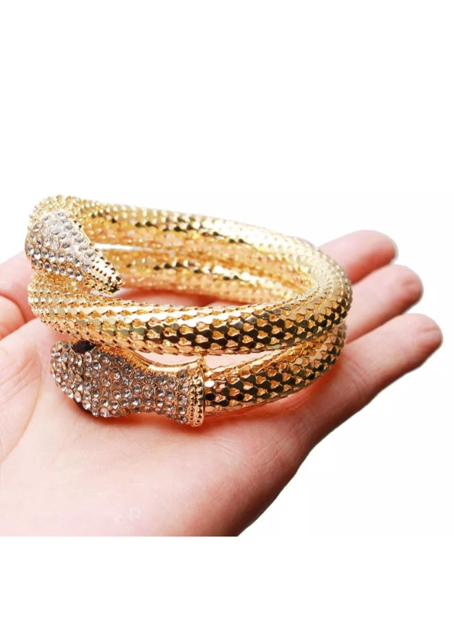 Miracle Empire Snake Shape  Bangle Bracelet - Image 3