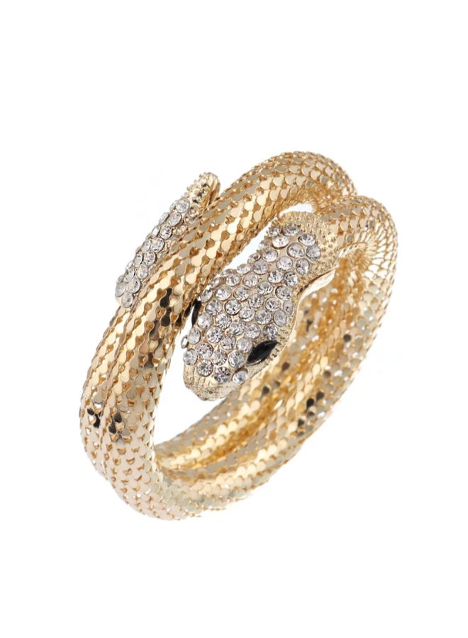 Miracle Empire Snake Shape  Bangle Bracelet - Image 1