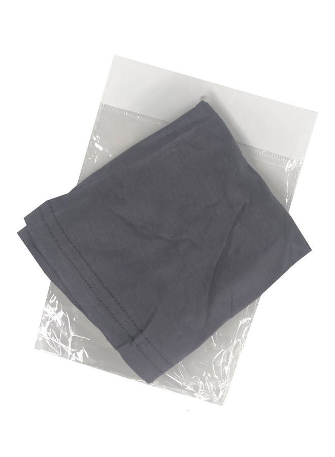 Comfortable Classic Long Scarf Grey  - Image 4