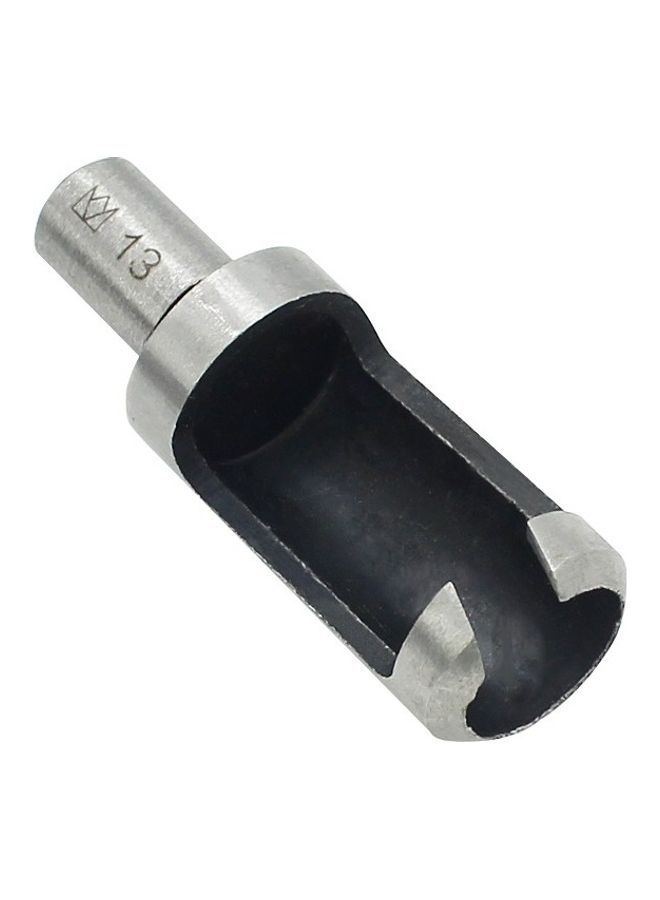 Generic 4-Piece Carbon Steel Plug Drill Bits Silver/Black  - Image 4