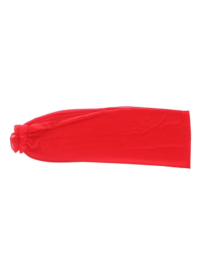 Comfortable Raglan Sleeve Shawl Red - Image 3