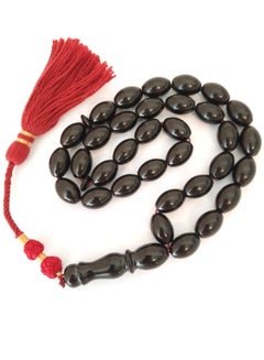 Rare Unique Amber Sand Misbaha Handmade Tassel Prayer Beads