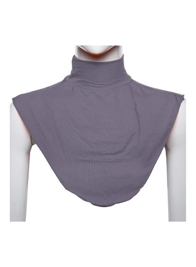 Comfortable Top Neck Scarf Grey - Image 1
