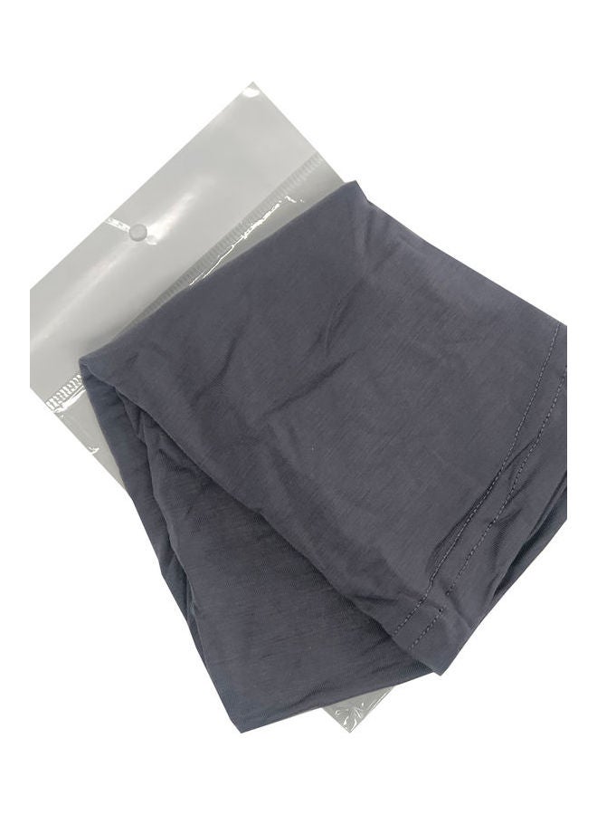 Comfortable Chin Long Scarf Grey  - Image 3
