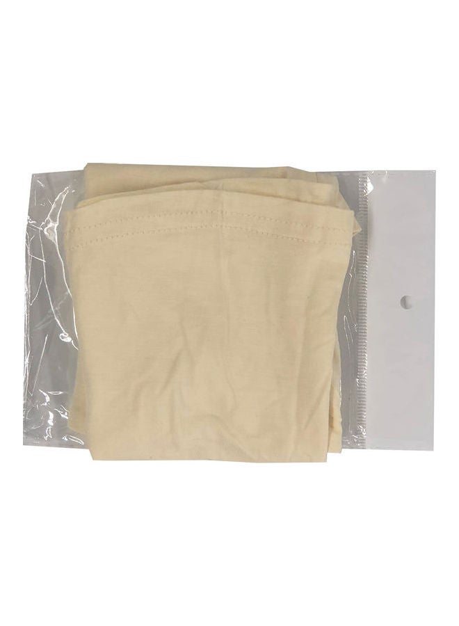 Comfortable Classic Long Scarf Beige - Image 2