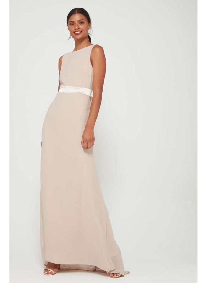 tfnc LONDON - Halana Maxi Dress Beige - Image 1