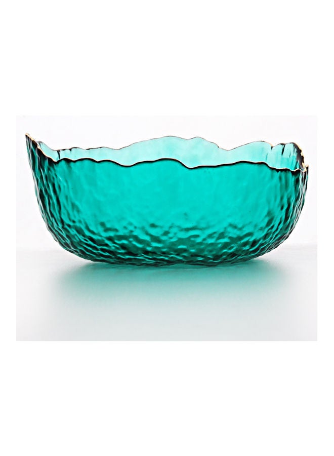 Shuer - Glass Salad Bowl Green 13x13x6cm - Image 1