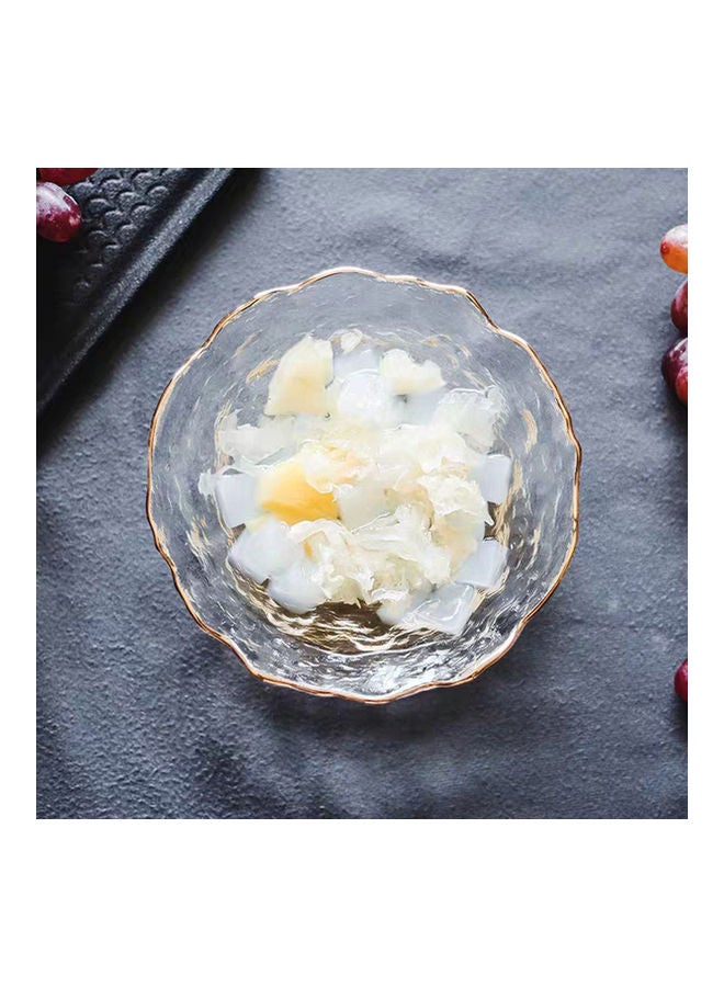 Shuer Glass Serving Plate Clear 14x3.5cm - Image 3