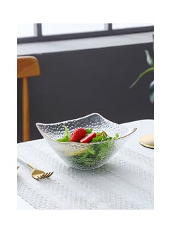 Shuer Nordic Designed Square Bowl Clear 16.8x16.8x7.5cm  - Image 2