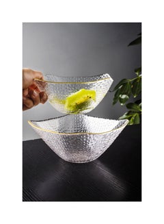 Shuer Nordic Designed Square Bowl Clear 16.8x16.8x7.5cm  - Image 4