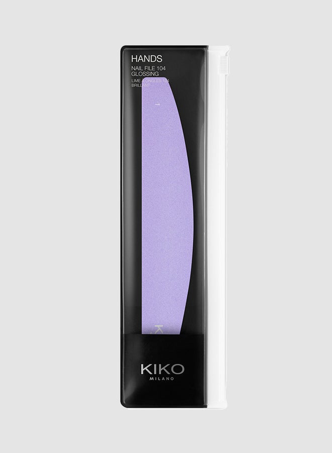 Glossing Buffer Nail FIle 104 Purple