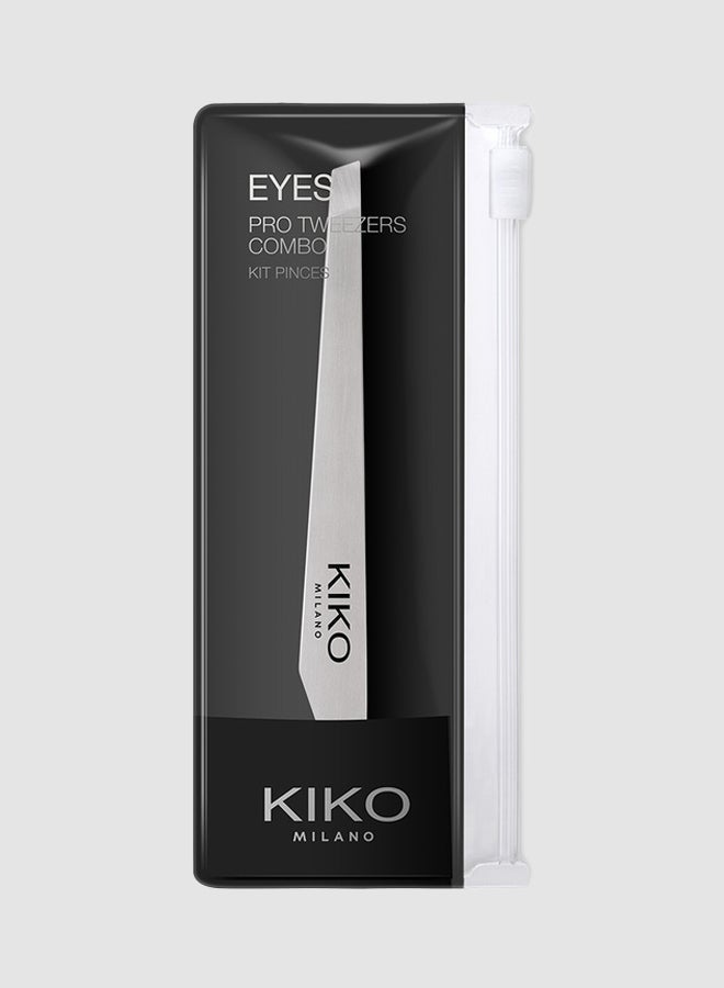 KIKO MILANO Pro Tweezers Combo Grey  - Image 2