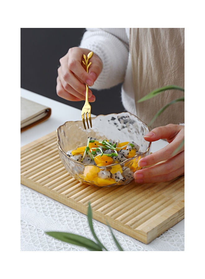 Shuer Glass Bowl Clear 13x8.5x6cm - Image 3