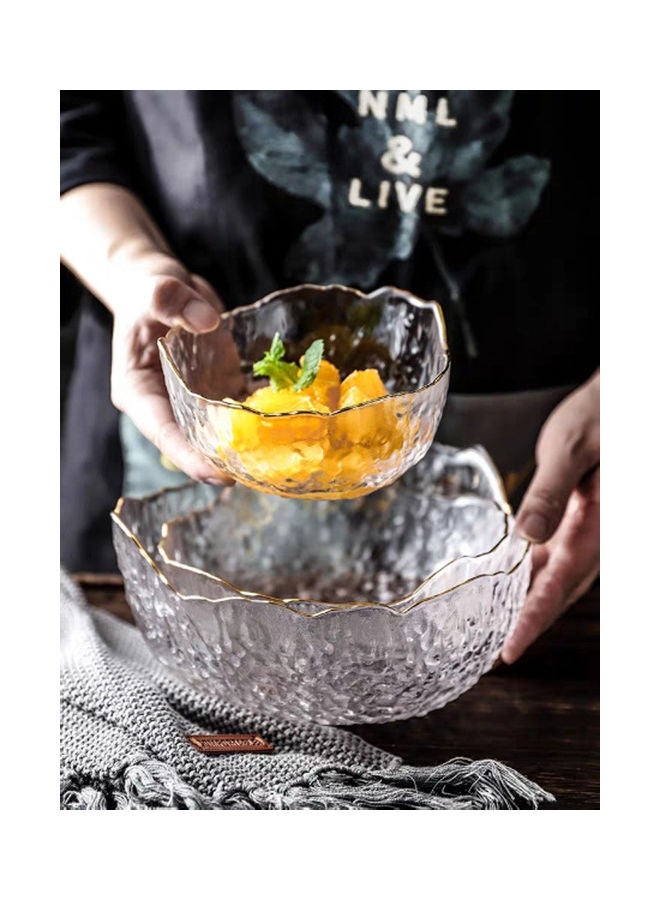 Shuer Glass Bowl Clear 13x8.5x6cm - Image 5