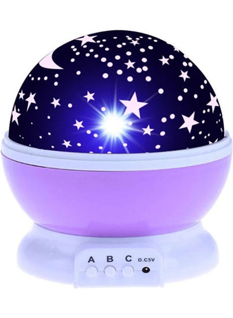 USB LED Star Master Rotating Night Lamp Multicolour