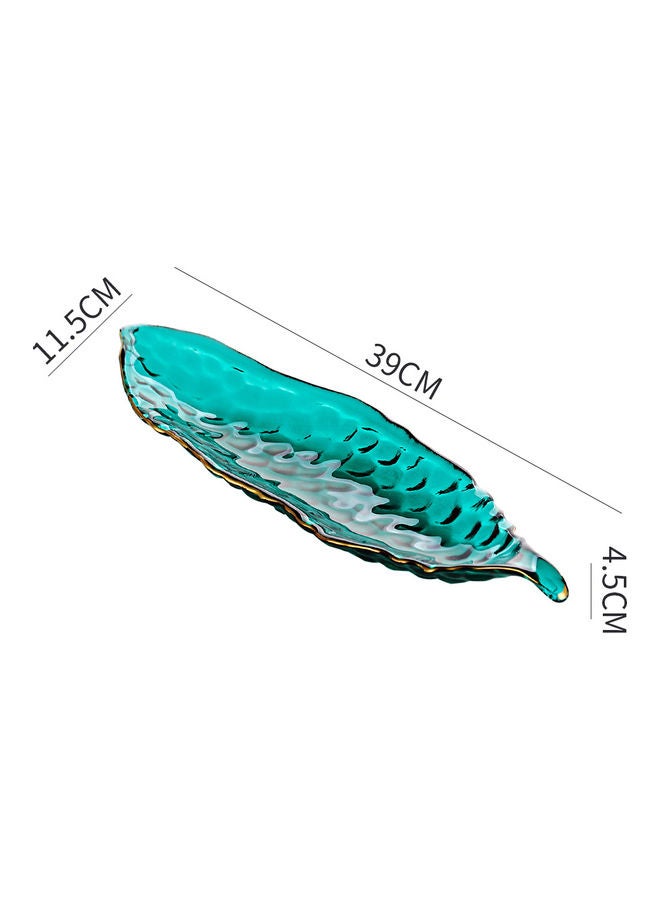 شور طبق على شكل بازلاء أخضر 39x11.5x4.5سم  - Image 4