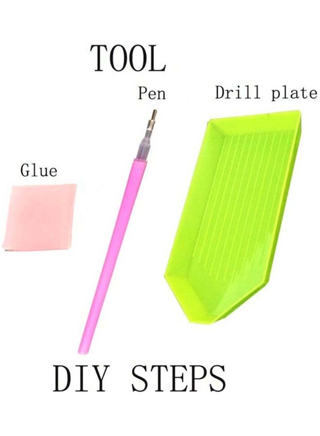 DIY Diamond Painting Tool Set Multicolour - Image 3