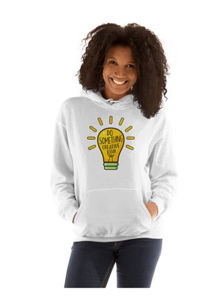 Do Something Creative Today Sweatshirt White - v1617896209/N45082073A_1