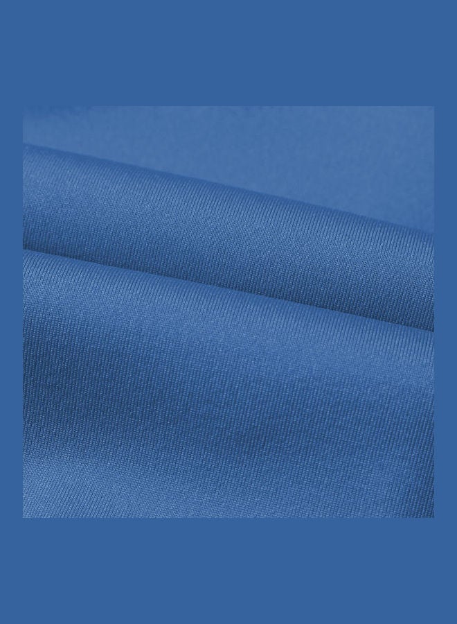 Generic - Quick Dry Ruffled Sport Skirt With Pockets Blue - Image 1