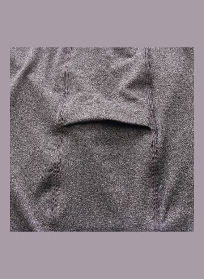 Sports Shorts with Pocket Light Grey - Image 3