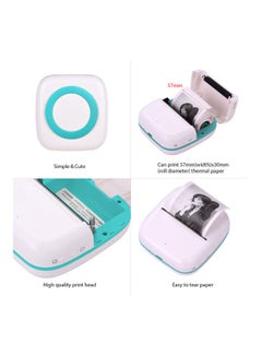 Generic Portable Instant Mobile Printer White/Blue  - Image 5