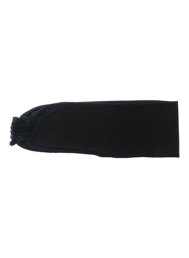 Comfortable Raglan Sleeve Shawl Black - Image 3