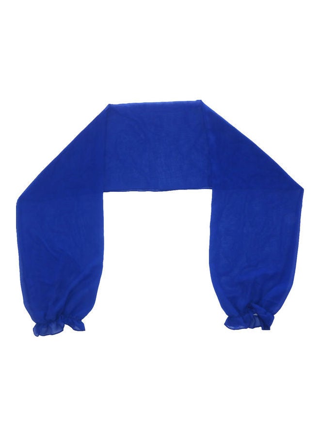 Comfortable Raglan Sleeve Shawl Blue - Image 1