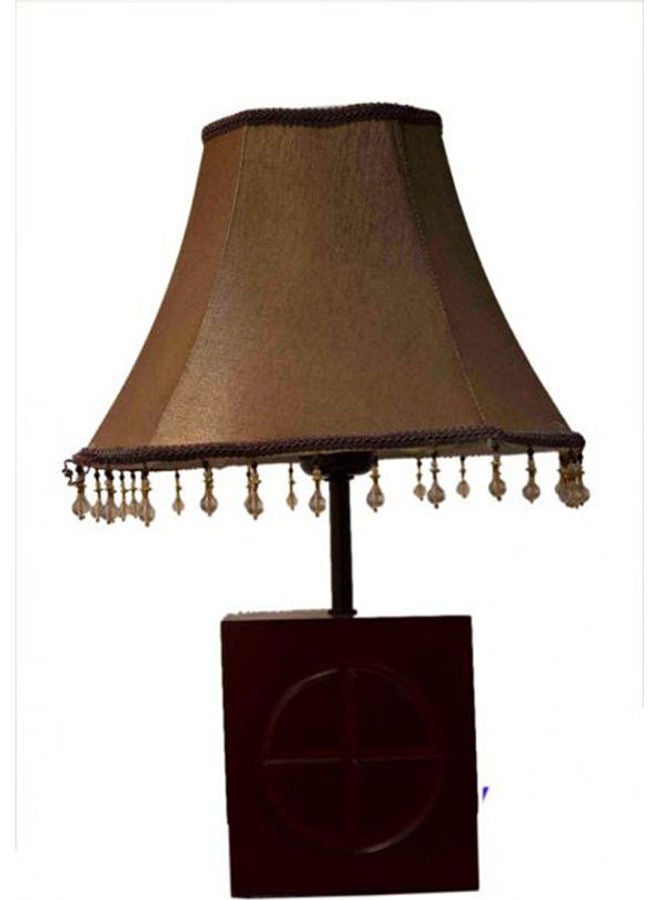مصباح طاولة بني - Image 2