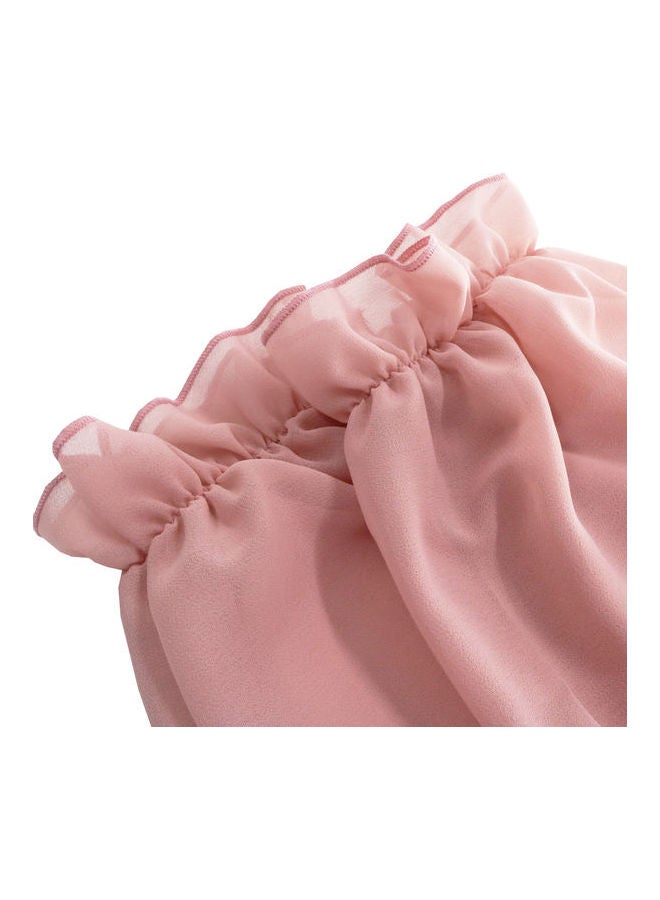 Comfortable Raglan Sleeve Shawl Pink - Image 4