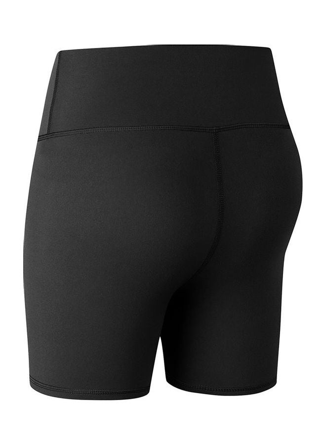 Solid Shorts Black  - Image 2