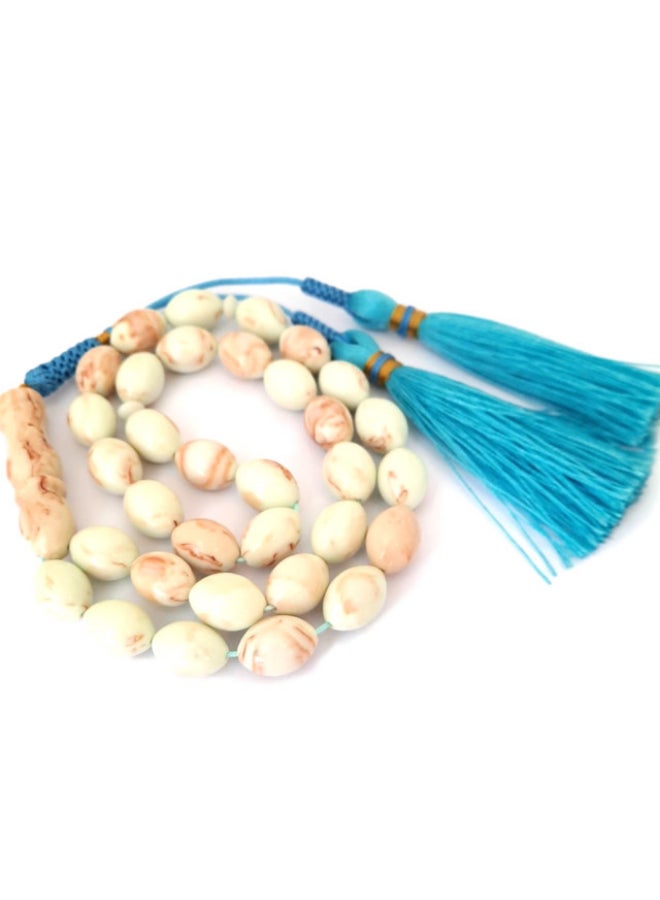 Miracle Empire Misbaha Tasbih Handmade Tassel Prayer Beads  - Image 1
