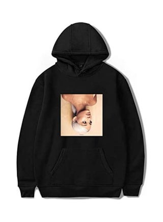 Ariana Grande Printed Hoodie Black - v1617904477/N45788050V_1