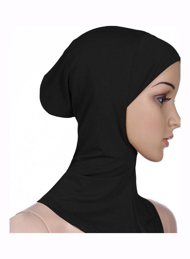 وشاح طويل كلاسيكي مريح أسود  - Image 1