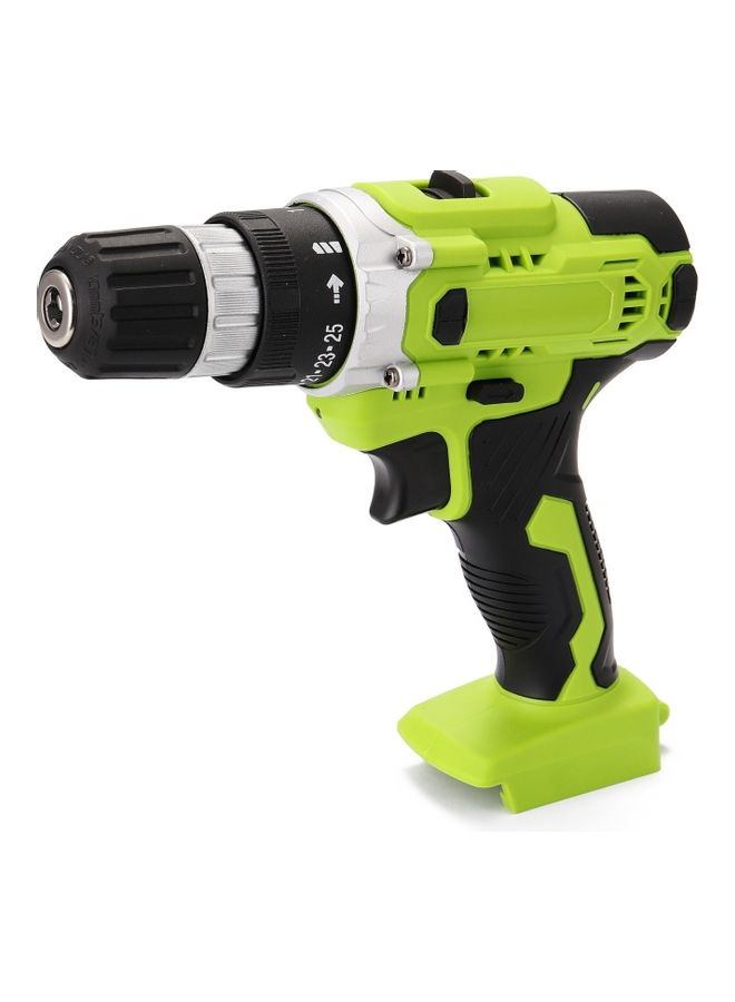 Electric Impact Cordless Drill With Battery And Charging Adapter Green/Black/Red - Image 4