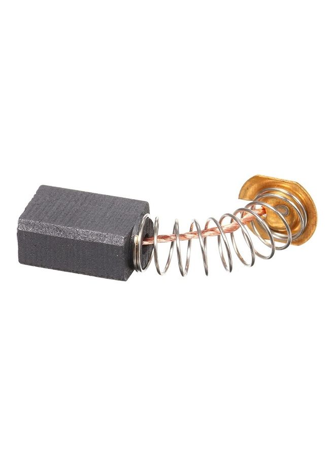Generic - 10-Piece Replacement Carbon Motor Brush Set Grey/Gold/Silver - Image 1