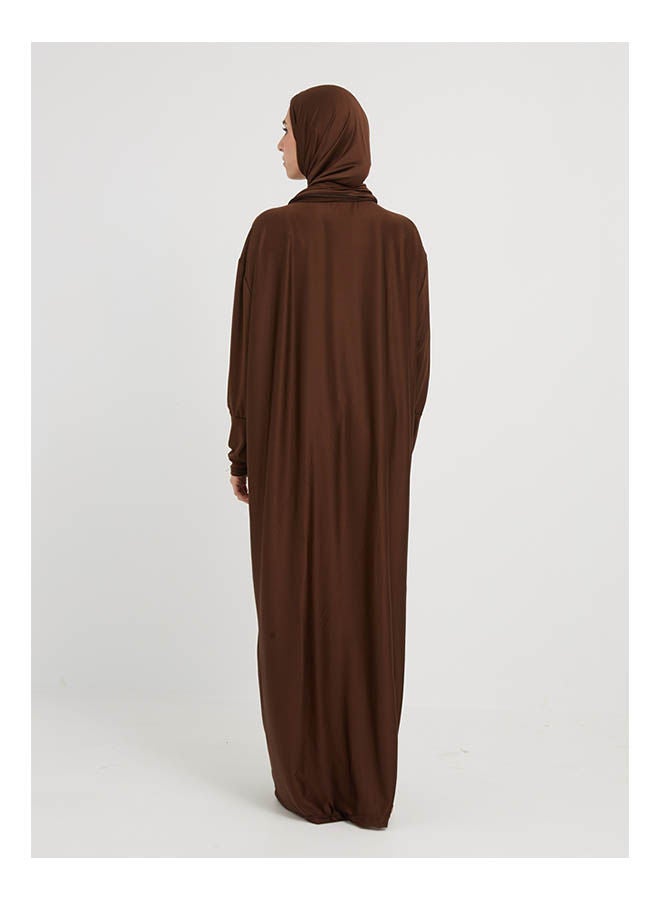 أرت لوك عباية إسدال بأكمام طويلة  - Image 2
