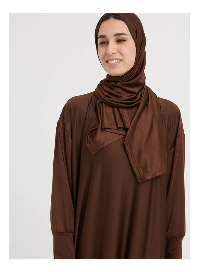 أرت لوك عباية إسدال بأكمام طويلة  - Image 3