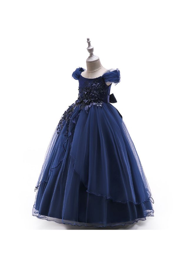 HALAMODO Princess Fluffy Dress Blue  - Image 2