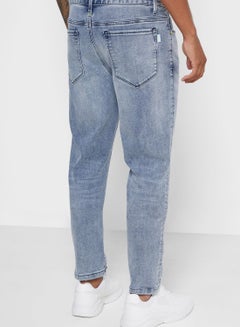 SEMIR Mid Rise Comfortable Denim Jeans Blue  - Image 3