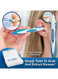 Cyber Smart Swab Earwax White/Blue  - Image 4