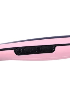 Cyber Hair Straightener Brush Jl-906 Pink/Black/White  - Image 4