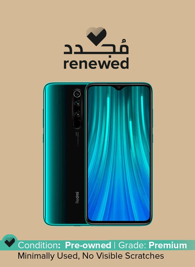 Xiaomi - Renewed - Redmi Note 8 Pro Dual SIM Forest Green 6GB RAM 64GB 4G LTE - Image 1