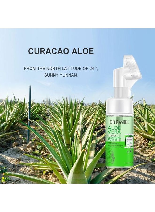 DR. RASHEL - Aloe Vera Essence Cleansing Mousse Green 125ml - Image 1