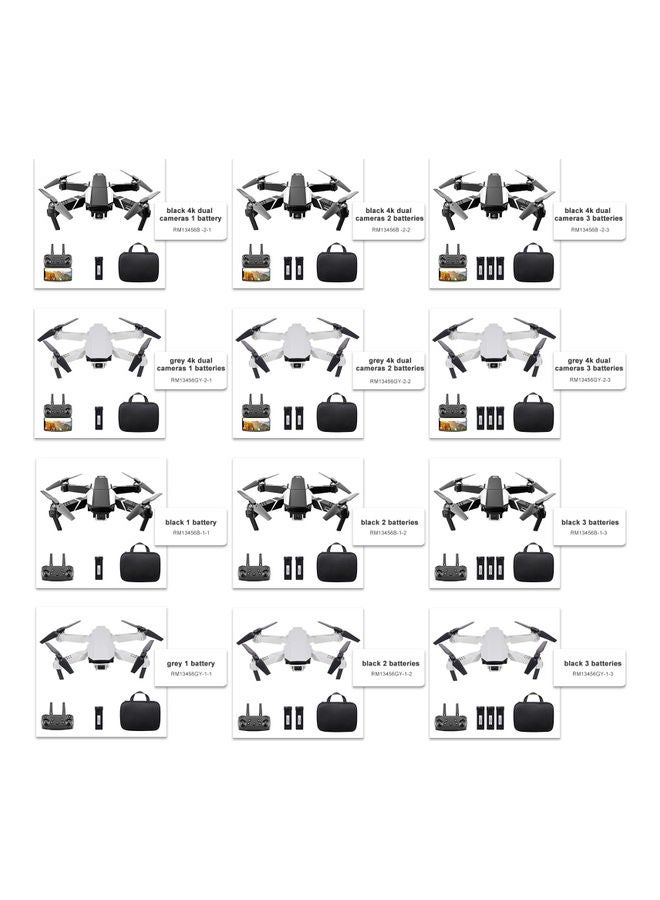 Generic S62 Foldable Drone 2.4G WIFI FPV mini RC drone with 4k HD camera dual camera White/Black Suitable for Beginners and Kids  - Image 3