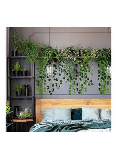 86 Feet Artificial Ivy Leaf Plants Vine Hanging Garland Fake Foliage Flowers Wall Décor Green - v1617968141/N46417878A_6